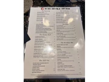 Foxy Brown menu photo