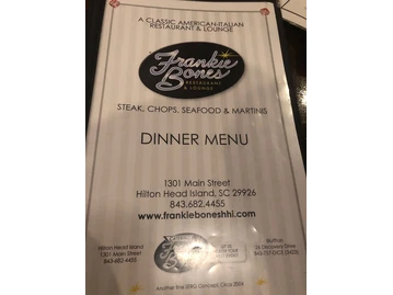 Frankie Bones menu photo