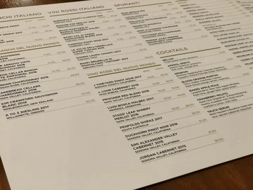 Fresco Italiano menu photo