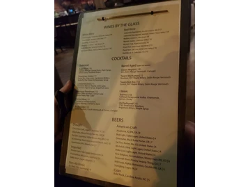 Frog Hollow Tavern menu photo
