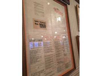 Gaido's menu photo