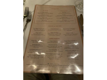 Gallagher's Steakhouse menu photo