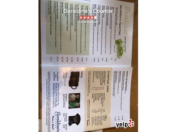 Geraldine's Counter Restaurant menu photo