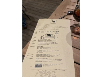 Geraldine's menu photo