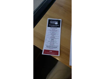 GIA MIA menu photo