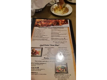 Gino's Italian Restaurant and Pizza menu photo