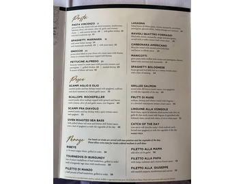 Giuseppe's Ristorante Italiano menu photo