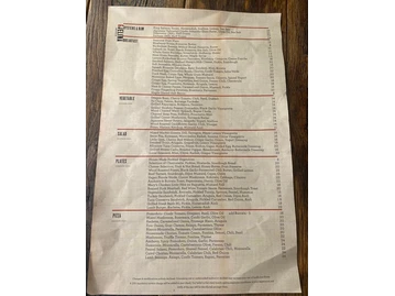 Gjelina menu photo