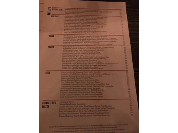 Gjelina menu photo