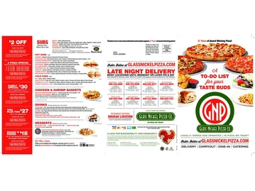Glass Nickel Pizza Co. - Madison West menu photo