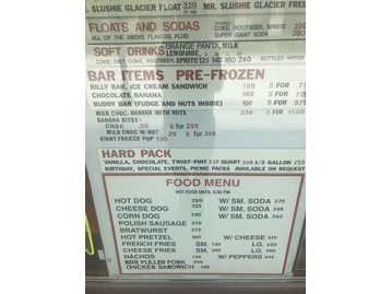 Glenview Dairy Bar menu photo
