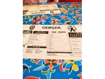 Gonza Tacos Y Tequila menu photo