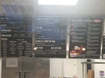 Goodberry's Frozen Custard menu photo