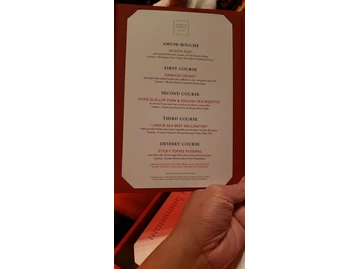 Gordon Ramsay Steak menu photo