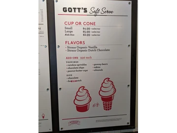 Gott's Roadside menu photo