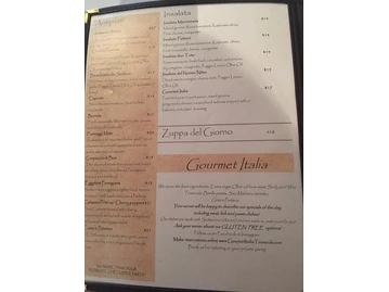 Gourmet Italia menu photo