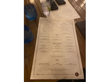 Grana menu photo