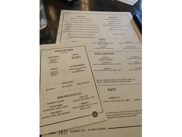 Grana menu photo