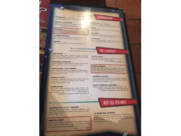 Gringo’s Mexican Kitchen {Shadow Creek} menu photo