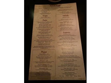 Grotto Ristorante menu photo