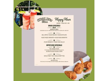 Gruene River Grill menu photo