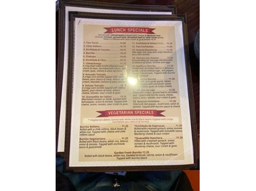 Guadalajara Mexican Restaurant menu photo