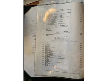 Hạ Long Bay Restaurant menu photo