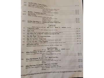 Hạ Long Bay Restaurant menu photo