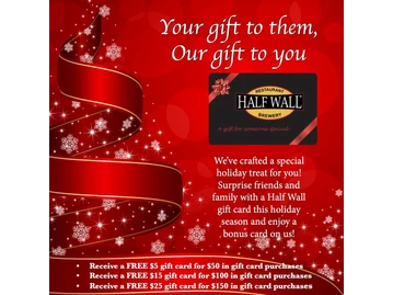 Half Wall DeLand menu photo