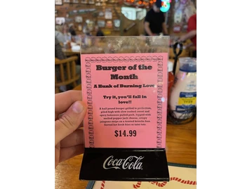 Hamburger Factory Family Restaurant menu photo