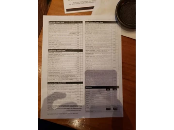 Hapa Sushi Grill and Sake Bar menu photo