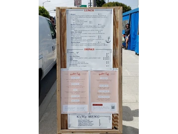Harbor Café menu photo