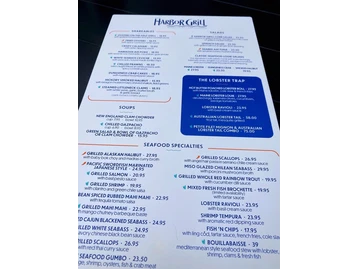 Harbor Grill Restaurant at Dana Point menu photo