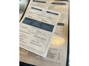 Harbor House menu photo