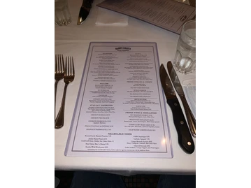 Harry Caray's Italian Steakhouse menu photo