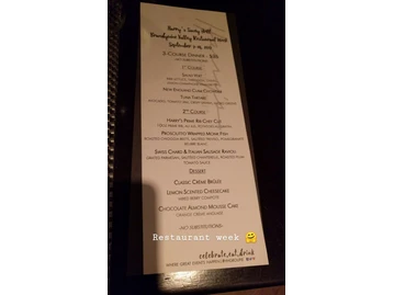 Harry's Savoy Grill menu photo