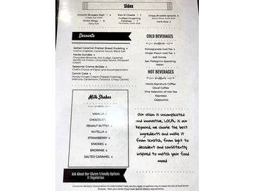 Heck's Café menu photo