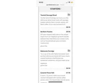 Hell's Kitchen Inc. menu photo