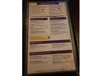 Henry's Louisiana Grill menu photo