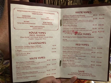 Hop Sing Palace menu photo