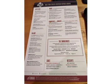 House of Blues Orlando menu photo