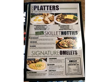 Huckleberry's menu photo