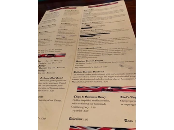 Ice House Pub menu photo