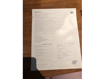ie - Italian Eatery menu photo