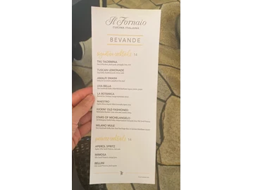 Il Fornaio Irvine menu photo