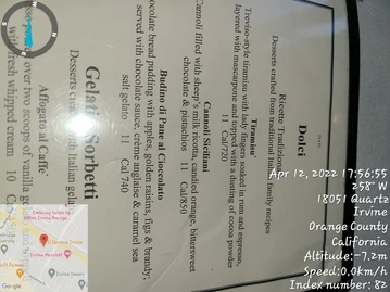 Il Fornaio Irvine menu photo
