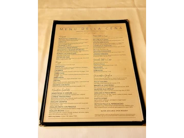 Il Fornaio menu photo