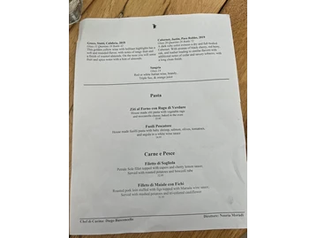 Il Fornaio Santa Clara menu photo