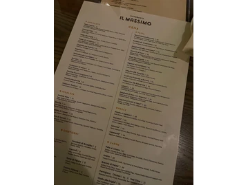 Il Massimo - Legacy Place menu photo