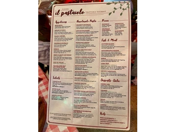 Il Pastaiolo Italian Restaurant Miami Beach menu photo